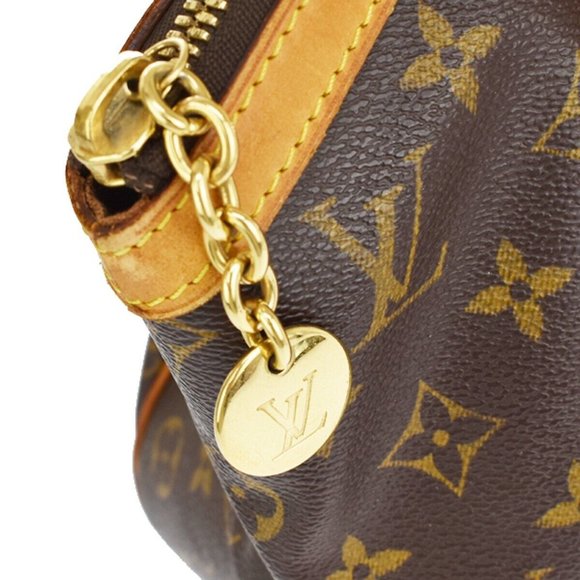 Tivoli Tote GM Brown Canvas Monogram Shoulder Bag - Picture 6 of 7